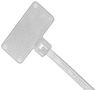 PLF1MM10パンドウイット 旗型タイプナイロン結束バンド 白 (1000本入)8146446