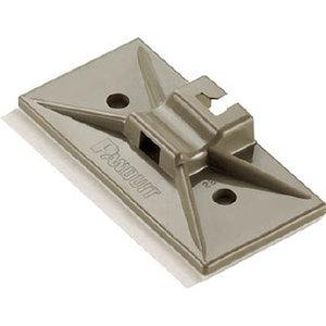 SMSAC14パンドウイット マウントベース型 結束バンドスナップイン固定具 テレホングレー7315562