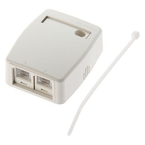 JOQ2H6A00パンドウイット CAT6Aローゼットボックスキット シャッター付き 2個口白8368109の通販は