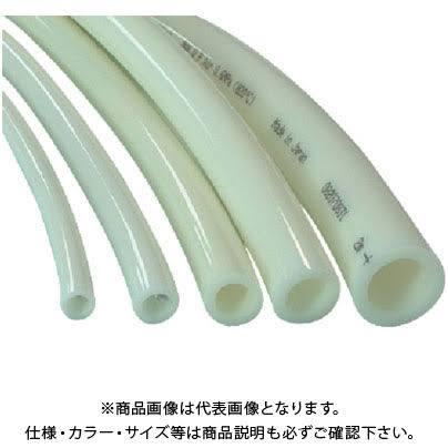 TH411X1650Mチヨダ ポリウレタンホース 白11×16mm/50m8084157