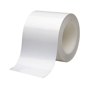 VHT100Wミドリ安全 ベルデビバハードテープ 白 100mmX20m7539991