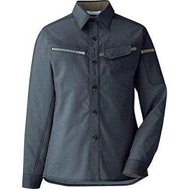 VELS2539UE9ミドリ安全 ベルデクセル 交織ストレッチ 女子シャツ VELS2539 上 98357210