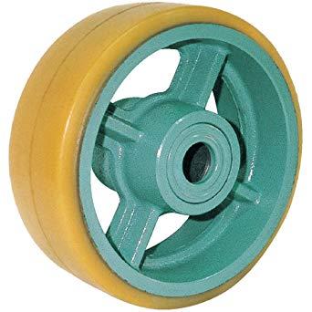 UHB250X90ヨドノ 鋳物重荷重用ウレタン車輪ベアリング入 UHB250X908353206