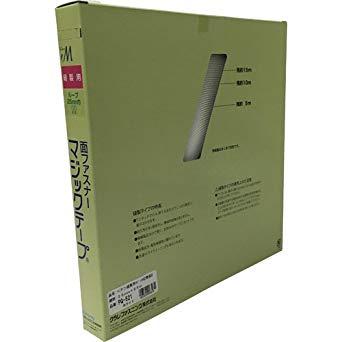 ユタカメイク PG521ユタカ 縫製用マジックテープ切売り箱 B 25mm×25m ホワイト7947127