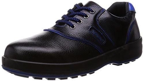 SL11BL26.5シモン 安全靴 短靴 SL11-BL黒/ブルー 26.5cm4007336