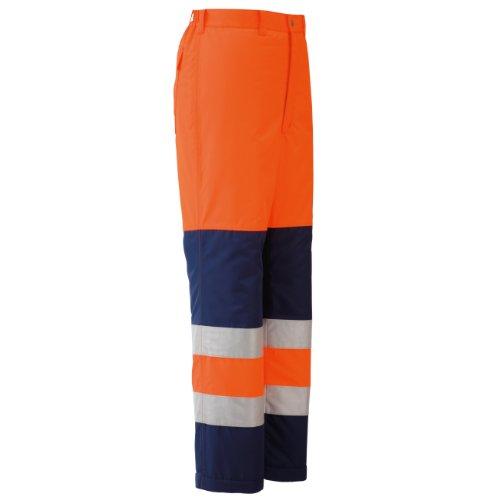 SE1125SITASミドリ安全 高視認性 防水帯電防止防寒スラックス オレンジ S7978766