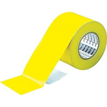 TRUSCO トラスコ中山 TLT100EAYTRUSCO ラインテープ 屋内用 幅100mmX長さ50m イエロー8368039