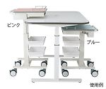 アズワン ナースカート(昇降タイプ) ピンクNC7-4313-017-4313-03