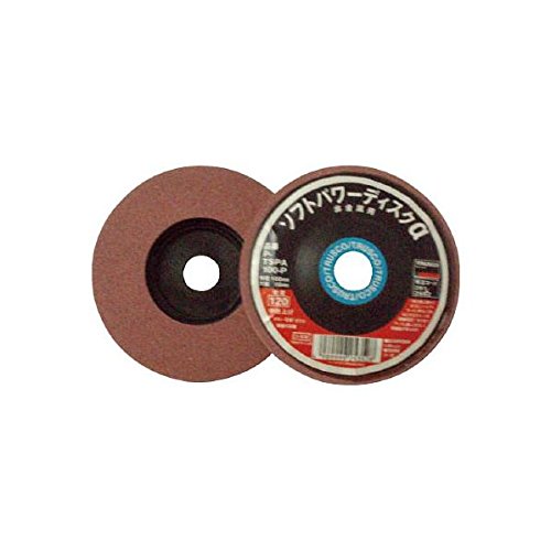 TRUSCO トラスコ中山 TRUSCO ソフトパワーディスクα 非金属用 5個入 800# TSPA100-P 2612666