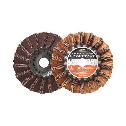 TRUSCO トラスコ中山 TRUSCO GPマルチディスク アランダム 外径100Φ 5枚入 240# GP100M 1569210の通販は 6,035円