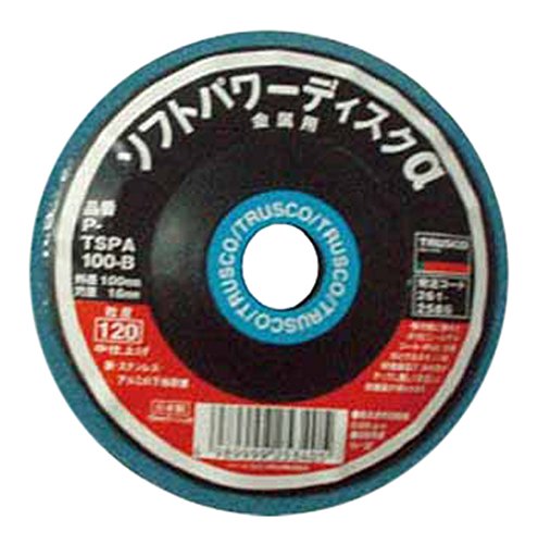 TRUSCO トラスコ中山 TRUSCO ソフトパワーディスクα 金属用 5個入 800# TSPA100-B 2612569