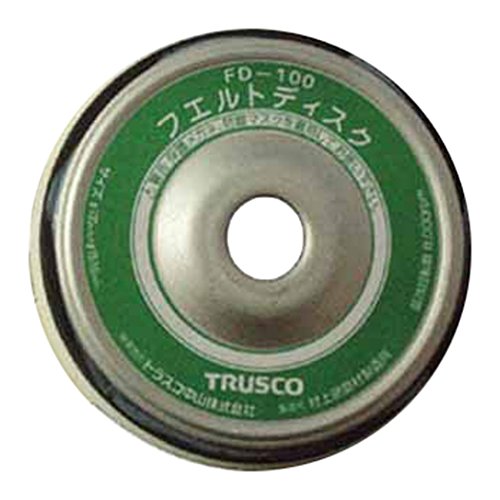 TRUSCO トラスコ中山 TRUSCO フェルトディスク ふきとり用 FD100 1758284の通販は 14,032円