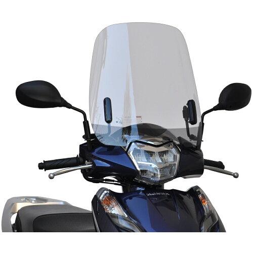 旭風防 ウインドシールド LE-23 適合:リード125 2BJ-JF45  受注生産品、注文後キャンセル不可