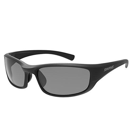 山本光学 WARRIOR-VII (ウォーリアー・セブン) 品番:WA7-0151 MBK フレーム:マットブラック レンズ:偏光スモーク(両面マルチ)