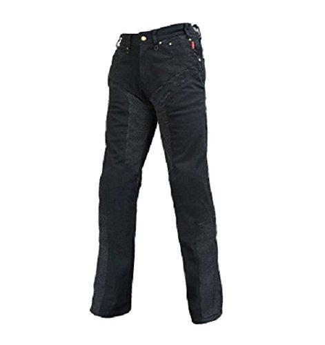ラフアンドロードスポーツ HFメッシュストレッチBKデニムパンツLF BK-SW RR7509LFBK1