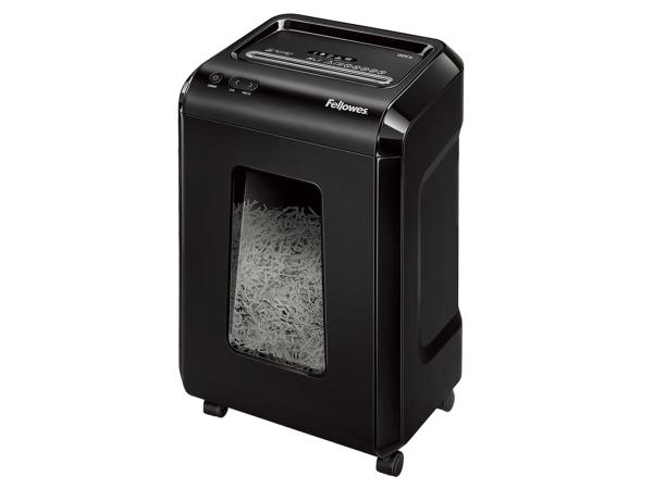 FELLOWS フェローズ 92CS 電動デスクサイドシュレッダー クロスカット 最大幅:A4 11枚〜50枚 21L〜30L CD/ホッチキス可 ブラック