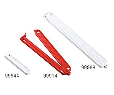 アズワン バッグクランプ 220mm 赤 5個入NC3-6834-013-6834-02