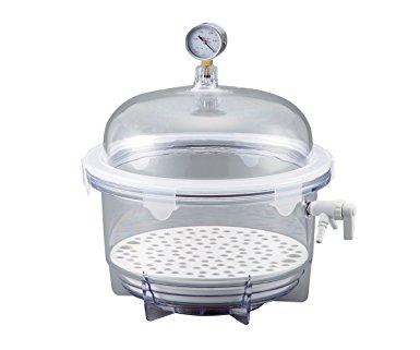 アズワン 真空デシケーター 20L本体ゲージ付NCGJ0552911-1462-06の通販は
