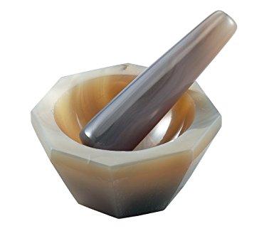 アズワン メノー乳鉢(深型) φ120×φ150×50mm 乳棒付き