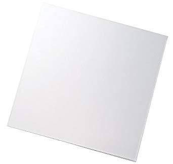 アズワン 帯電防止塩化ビニル板 (透明) 500×500×3 □500-3 1枚