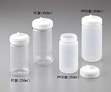 NALGENE(ナルゲン) 遠心瓶(シーリングキャップ付き) PPCO製 450mL 4本入NCGK0699991-5589-02