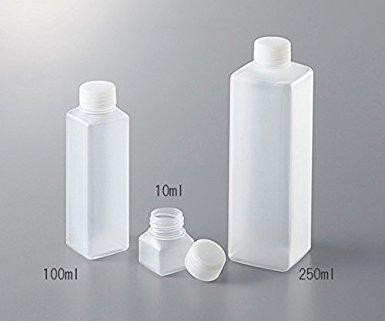 アズワン 角型容器 250mL(ケース販売) 1箱(50本入)