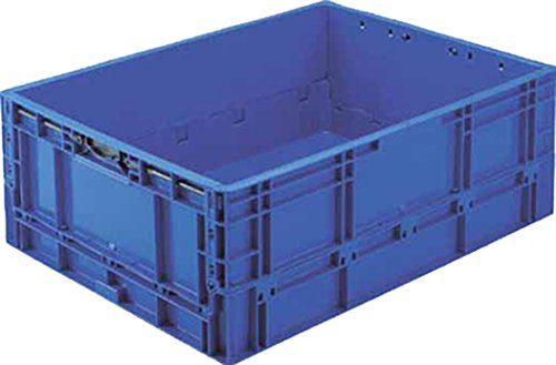TRUSCO トラスコ中山 TRUSCO TPO型 折りたたみコンテナ:670×503×241 暗青 TPO-462.5 2871050