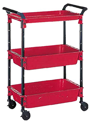 TRUSCO トラスコ中山 TRUSCO ツールワゴンロイヤル586×320×833深2浅1 赤 TWR-4 5014298の通販は 15,764円
