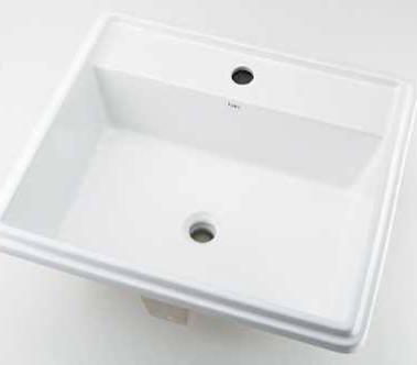 KAKUDAI カクダイ カクダイ 493-151 角型洗面器 1ホール #493-151