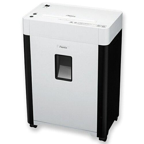 ASCA アスカ S57M 電動シュレッダー マイクロカット 最大幅:A4 最大枚数:10枚以下 11L〜20L ホワイト/ブラック