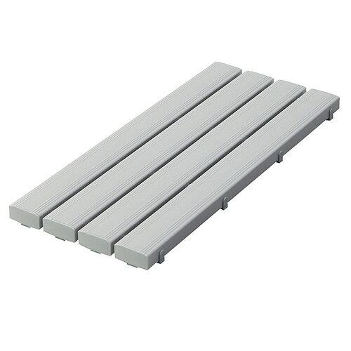 テラモト 抗菌安全スノコ 900×400mm 灰 MR-910-011-6 1台(MR-910-011-6)