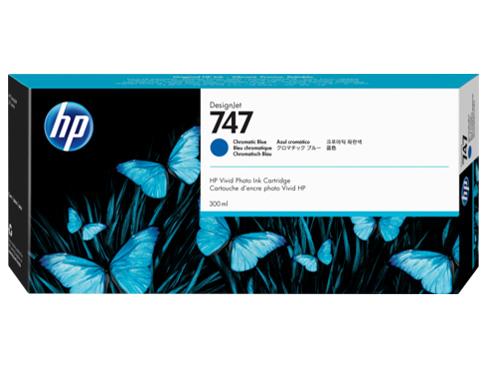 HP エイチピー HP 747 インク CRブルー 300ml P2V85A(P2V85A)