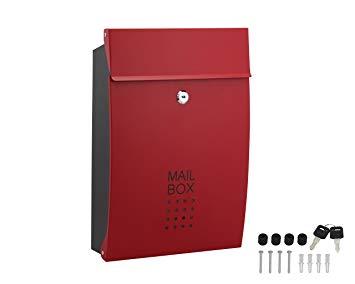 ハイロジック 60703 SHPB05A-RB メールボックス レッドの通販は