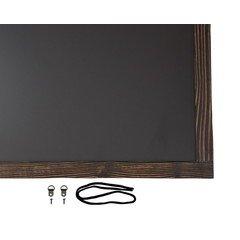 光(Hikari) MBD961 木製両面ブラックボード茶600×900mmの通販は