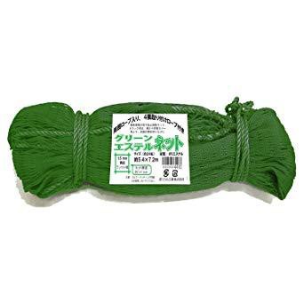 まつうら工業 多目的エステルネット(グリーン) 約5.4X7.2mの通販は 46,821円