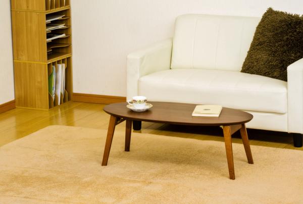 フクダクラフト 折畳オーバルテーブル TO-9045V 色:BRの通販は 6,673円