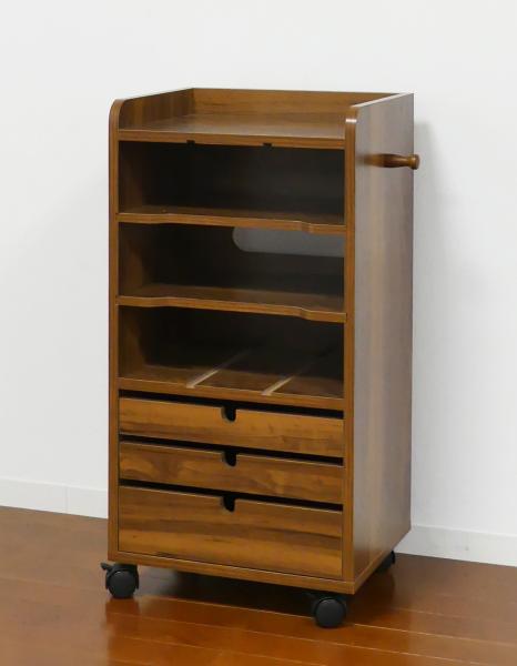 KUROSHIO クロシオ 【89529】 リビングワゴン ブラウン 【北海道、沖縄、離島配達不可】の通販は 9,245円