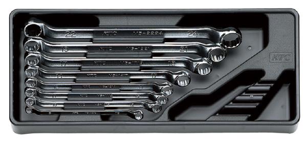京都機械工具 TM508 メガネレンチセット (8本組) TM508
