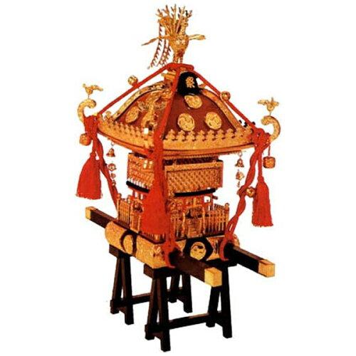 童友社 ミコシチャヌリシュブサ 1/5 神輿茶塗朱房