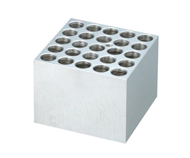 アズワン ドライブロックバス用アルミブロック AB-170 試験管16.5mm 25本用1-4155-06 ※事業者向け商品ですの通販は