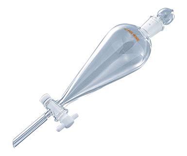 アズワン スキーブ型分液ロート テフロン(R)プラグ付 1000mL7-188-15