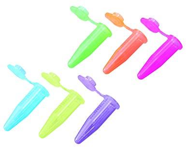 アズワン マイクロチューブ(高遠心タイプ) 蛍光5色 1.5mL2-9653-03の通販は 5,206円