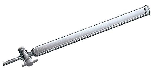 クライミング クロマトグラフ管 テフロンφ20mm フィルター付き1-4366-01の通販は