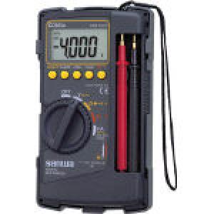 SANWA(三和電気計器) デジルマルチメ-タ 保護カバー付き CD800A 2848449の通販は 8,019円