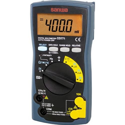三和電気計器 デジタルマルチメーター 新スタンダード CD771 1個