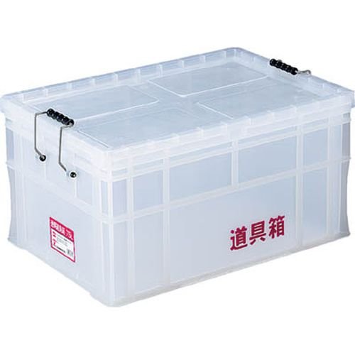 リス(リス興業) 透明道具箱 75L N-75L 2768798