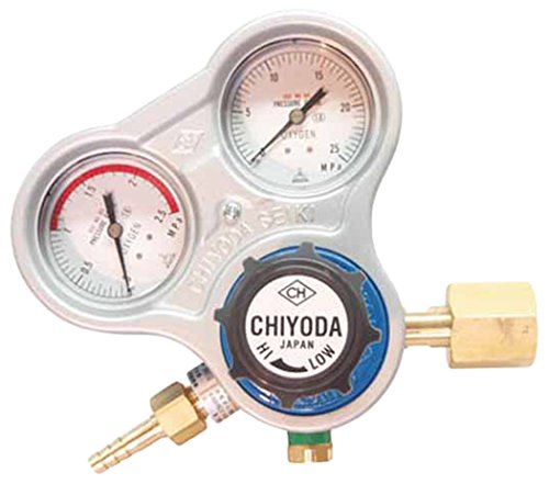 千代田 (千代田精機)  酸素用調整器スタウト(関東式)乾式安全器内蔵型 SRO-A-E 3552641
