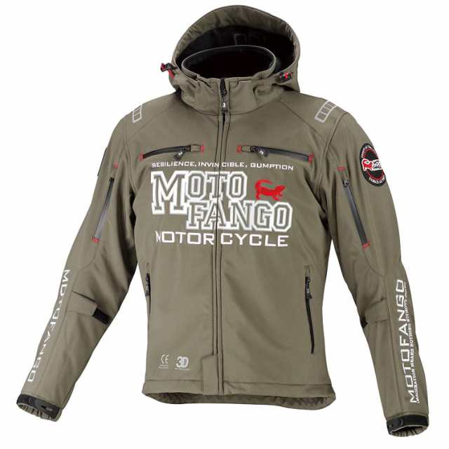 コミネ(Komine) MJ-005 SOFTSHELL ウィンターパーカー D.OLIVE M 17-005/D.OLIVE/Mの通販は