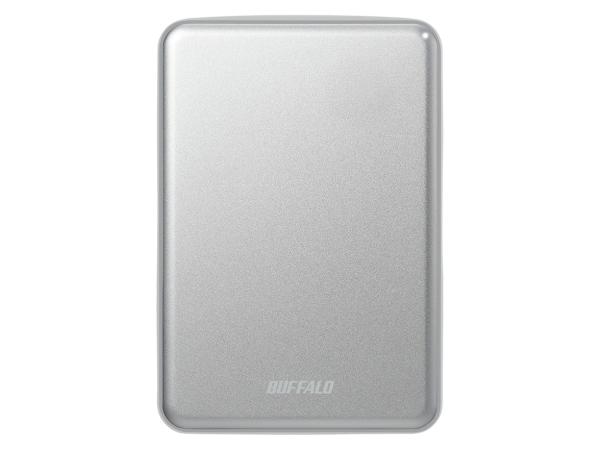 BUFFALO バッファロー USB3.1(Gen.1)対応 アルミ素材＆薄型ポータブルHDD 1TB シルバー(HD-PUS1.0U3-SVD)