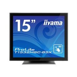 IIYAMA イイヤマ ProLite 15型 ディスプレイ アンチグレア 静電容量方式 HDMI DisplayPort 防塵 防滴 IP54(T1532MSC-B5X)